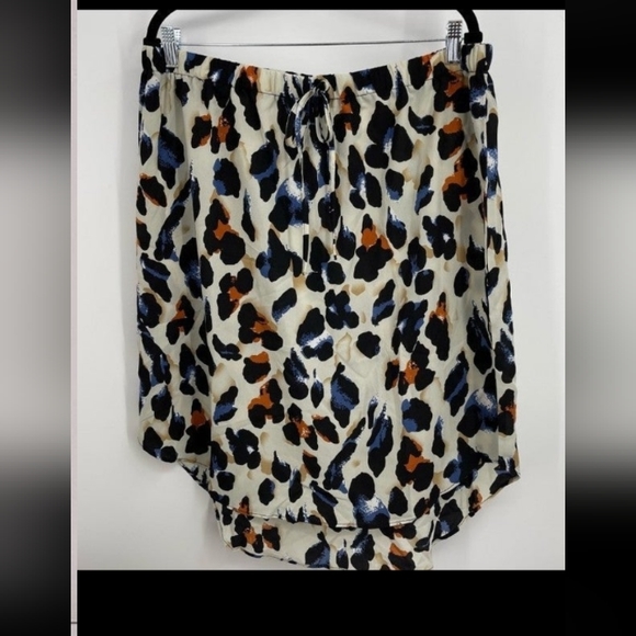 SHEIN -Curve Multicolor Leopard/Animal Print Skirt-XXXL - Picture 5 of 6